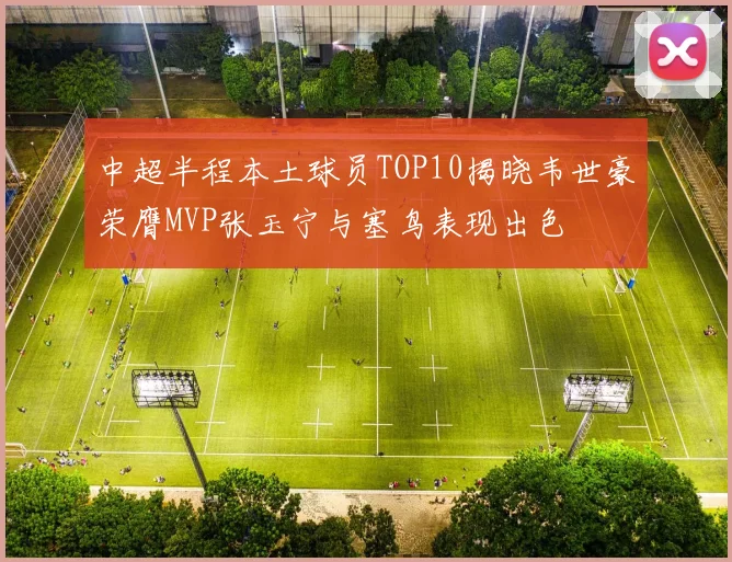 中超半程本土球员TOP10揭晓韦世豪荣膺MVP张玉宁与塞鸟表现出色